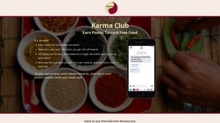 
                            6. Karma Club - Homegrown Restaurants