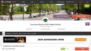 
                            13. Karmaveer Bhaurao Patil College Courses, Fees, Reviews ...