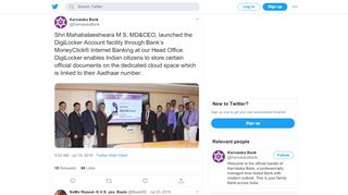 
                            10. Karnataka Bank on Twitter: 