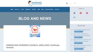
                            12. KARNATAKA NURSING COUNCIL (KNC)-KNC Certificate renewal ...