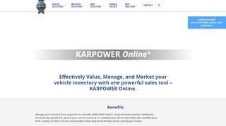 
                            3. KARPOWER Online® - Automotive Valuation and Marketing Solutions ...