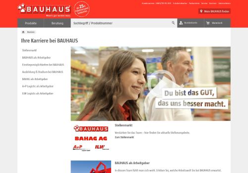 
                            1. Karriere - Bauhaus