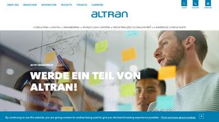 
                            5. Karriere bei Altran: Bewerben Sie sich noch heute und kommen Sie zu ...