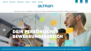 
                            3. Karriere bei Altran: Mein Job-Bewerbungsportal – Altran