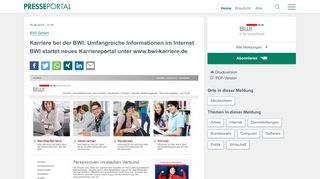 
                            12. ▷ Karriere bei der BWI: Umfangreiche Informationen im Internet ...