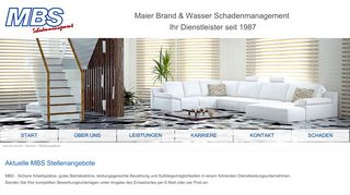 
                            4. Karriere bei der MBS Schadenmangement GmbH