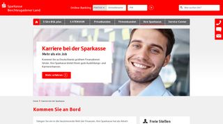 
                            12. Karriere bei der Sparkasse | Sparkasse Berchtesgadener Land
