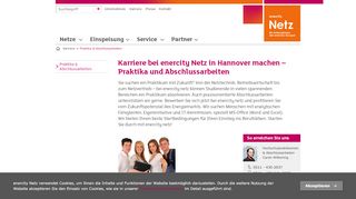 
                            8. Karriere bei enercity Netz in Hannover machen – Praktika und ...