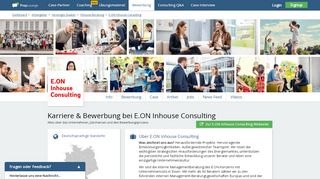 
                            13. Karriere bei E.ON Inhouse Consulting (ECON) | Bewerbung ...