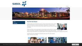 
                            6. Karriere bei Sasol - Sasol Germany