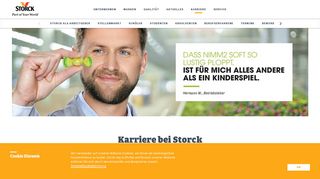 
                            1. Karriere bei Storck