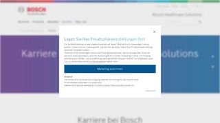 
                            12. Karriere - Bosch Healthcare Solutions GmbH