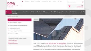 
                            7. Karriere - Deutsche Gesellschaft für Qualität - DGQ