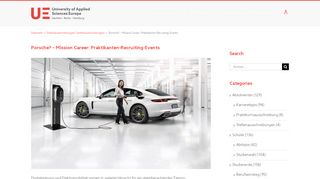 
                            13. Karriere-Events bei Porsche - jetzt bewerben