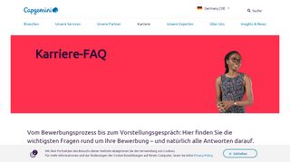 
                            4. Karriere-FAQ: Alles Wissenswerte zur Bewerbung bei Capgemini