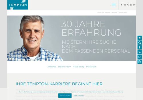 
                            6. Karriere Intern - TEMPTON Personaldienstleistungen GmbH