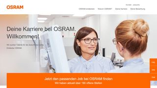 
                            2. Karriere – OSRAM Group Website