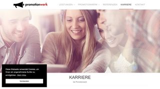 
                            3. Karriere | Promotionwerk - Die Promotionagentur