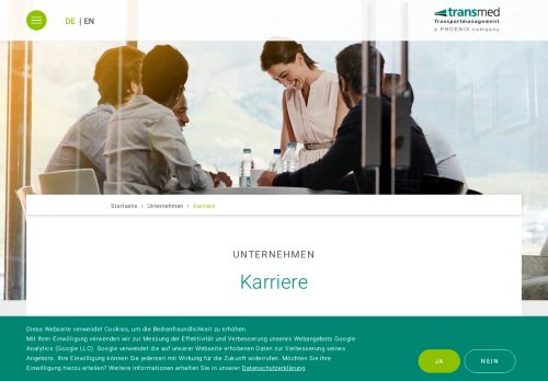 
                            12. Karriere - transmed Transport GmbH