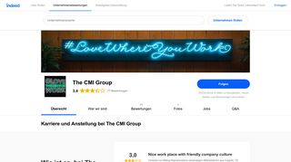 
                            9. Karriere und Anstellung bei The CMI Group | Indeed.com