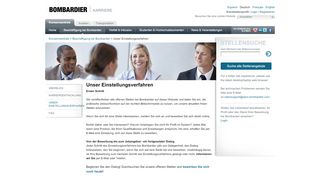 
                            6. Karriere und Jobs bei Bombardier - Einstellungsverfahren