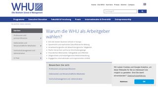 
                            5. Karriere - WHU – Otto Beisheim School of Management