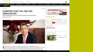 
                            10. Karriere zum Tag: Neu bei IMMOunited | Immobilien Magazin