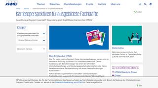 
                            7. Karriereperspektiven für ausgebildete Fachkräfte | KPMG | DE