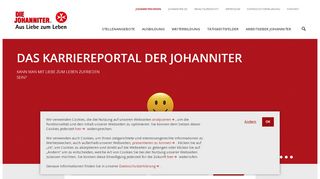 
                            9. Karriereportal - Die Johanniter
