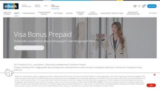 
                            8. Karta Visa Bonus Prepaid, karta płatnicza | mBank.pl
