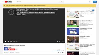 
                            13. Karteikarten auf Quizlet drucken - YouTube