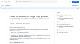 
                            2. Karten aus My Maps in Google Maps ansehen - Computer - Google ...