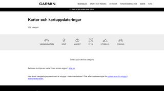 
                            5. Kartor och kartuppdateringar | Garmin | Sweden