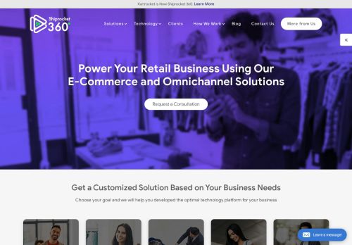 
                            2. KartRocket E-Commerce Platform - Start Your Online Store