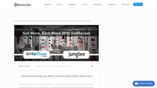 
                            8. KartRocket Introduces Multi Channel Selling With SellRocket