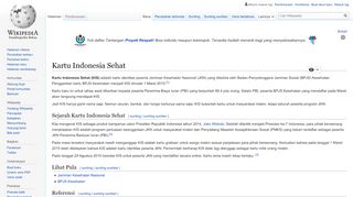 
                            13. Kartu Indonesia Sehat - Wikipedia bahasa Indonesia, ensiklopedia ...