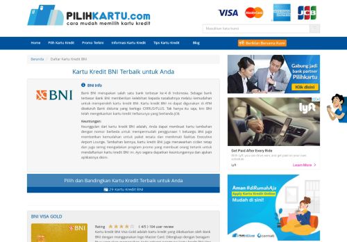 
                            9. Kartu Kredit BNI | BNI Credit Card List | Pilihkartu.com