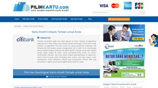 
                            10. Kartu Kredit Citibank | Citibank Credit Card List | Pilihkartu.com