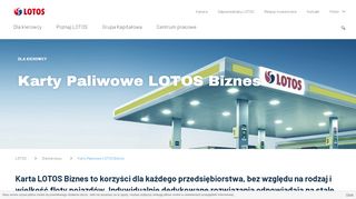 
                            3. Karty Paliwowe LOTOS Biznes - Grupa LOTOS S.A.