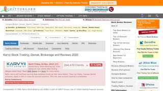 
                            11. Karvy Brokerage & Karvy Demat Account Review 2019 - Chittorgarh.com