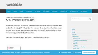 
                            13. KAS (Provider all-inkl.com) – web266.de