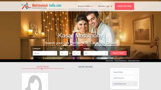 
                            10. Kasar Matrimony - Hindu Kasar Matrimonial for Shaadi and Marriage