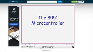 
                            4. kashanu.ac.ir Microprocessors 1-1 The 8051 Microcontroller. - ppt ...