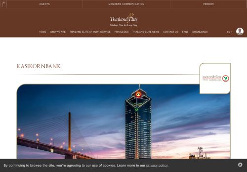
                            13. Kasikorn Bank - Thailand Elite Official website