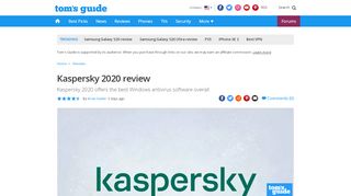 
                            12. Kaspersky 2019 Review - Kaspersky Anti-Virus, Kaspersky Internet ...