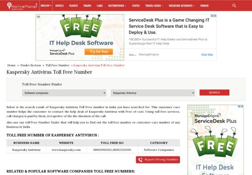 
                            7. Kaspersky Antivirus Toll Free Number India | Customer Care Number ...