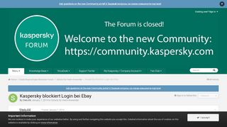 
                            1. Kaspersky blockiert Login bei Ebay - Schutz für Heim-Anwender ...