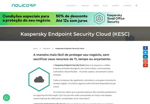 
                            5. Kaspersky Endpoint Security Cloud (KESC) - Revendedor Kaspersky