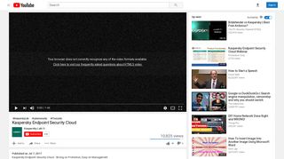 
                            11. Kaspersky Endpoint Security Cloud - YouTube