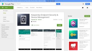 
                            9. Kaspersky Endpoint Security & Device Management - Apps on Google ...